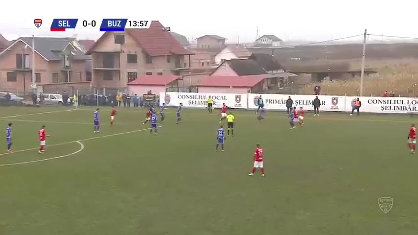 ROM D2 ACS Viitorul Selimbar Vs Gloria Buzau Chica-Rosa Goal in 13 min, Score 0:1