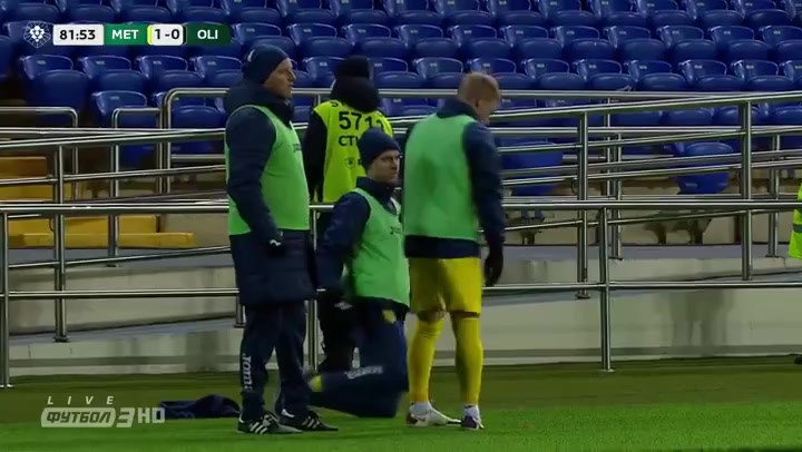 UKR D2 Metalist Kharkiv Vs Olimpic Donetsk Pidlepenets Goal in 86 min, Score 2:0