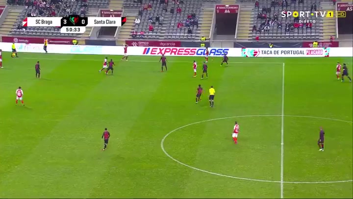 POR CN Sporting Braga Vs Santa Clara 52 phút Vitor OliveiraVào, ghi bàn 4:0