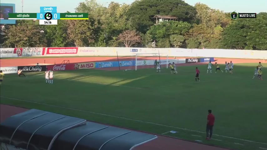 THA L3 Maejo United Vs Kamphaeng Phet  Goal in 54 min, Score 0:1