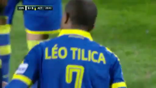 32 Ionikos Vs Asteras Tripolis 30 skor gol Leonardo Costa Silva, skor 1:1