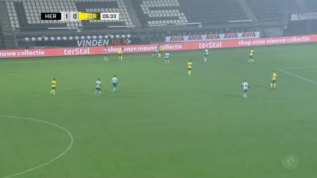 HOL D1 Heracles Almelo Vs Fortuna Sittard  Goal in 58 min, Score 1:0