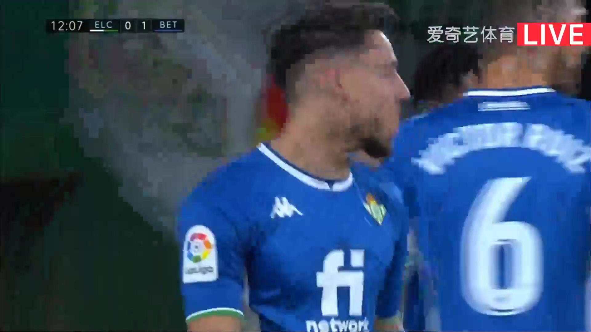 Laliga1 Elche Vs Real Betis 11 phút Juan Miguel Jimenez Lopez JuanmiVào, ghi bàn 0:1