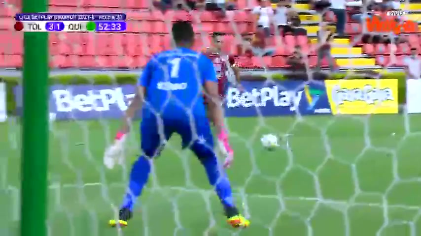 COL D1 Deportes Tolima Vs Deportes Quindio 51 phút Juan Fernando Caicedo BenitezVào, ghi bàn 3:1