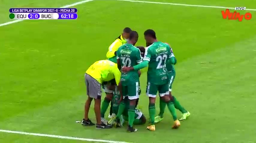 COL D1 La Equidad Vs Atletico Bucaramanga 64 phút Juan Ignacio CastroVào, ghi bàn 2:0