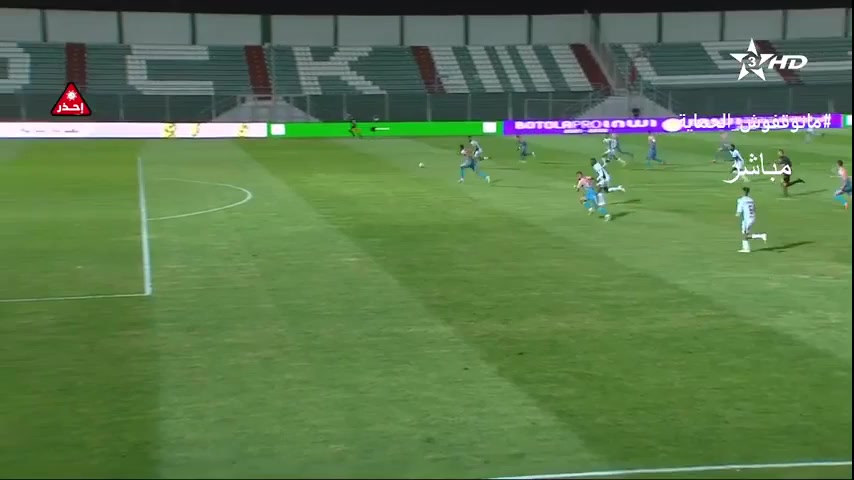 MAR D1 OCK Olympique de Khouribga Vs CAYB Club Athletic Youssoufia Derrag Goal in 53 min, Score 3:2