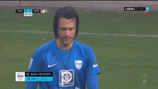 SER D1 Cukaricki Stankom Vs Novi Pazar 36 phút Bojan CecaricVào, ghi bàn 0:1