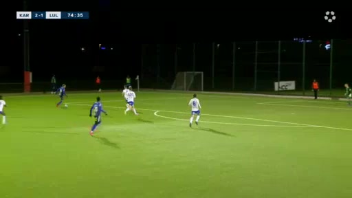 SWE D1 SN IF Karlstad Fotboll Vs IFK Lulea Johannesson Goal in 76 min, Score 3:1