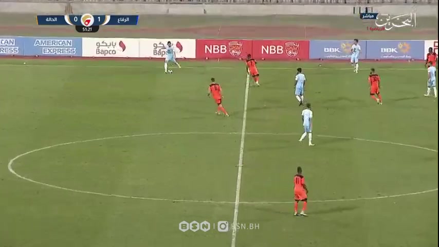 BHR D1 Al-Riffa Vs Al-Hala  Goal in 53 min, Score 1:1