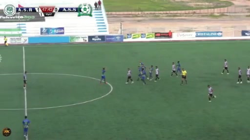 TUN D1 Rejiche Vs AS Slimane Hammouda Goal in 45+ min, Score 1:1