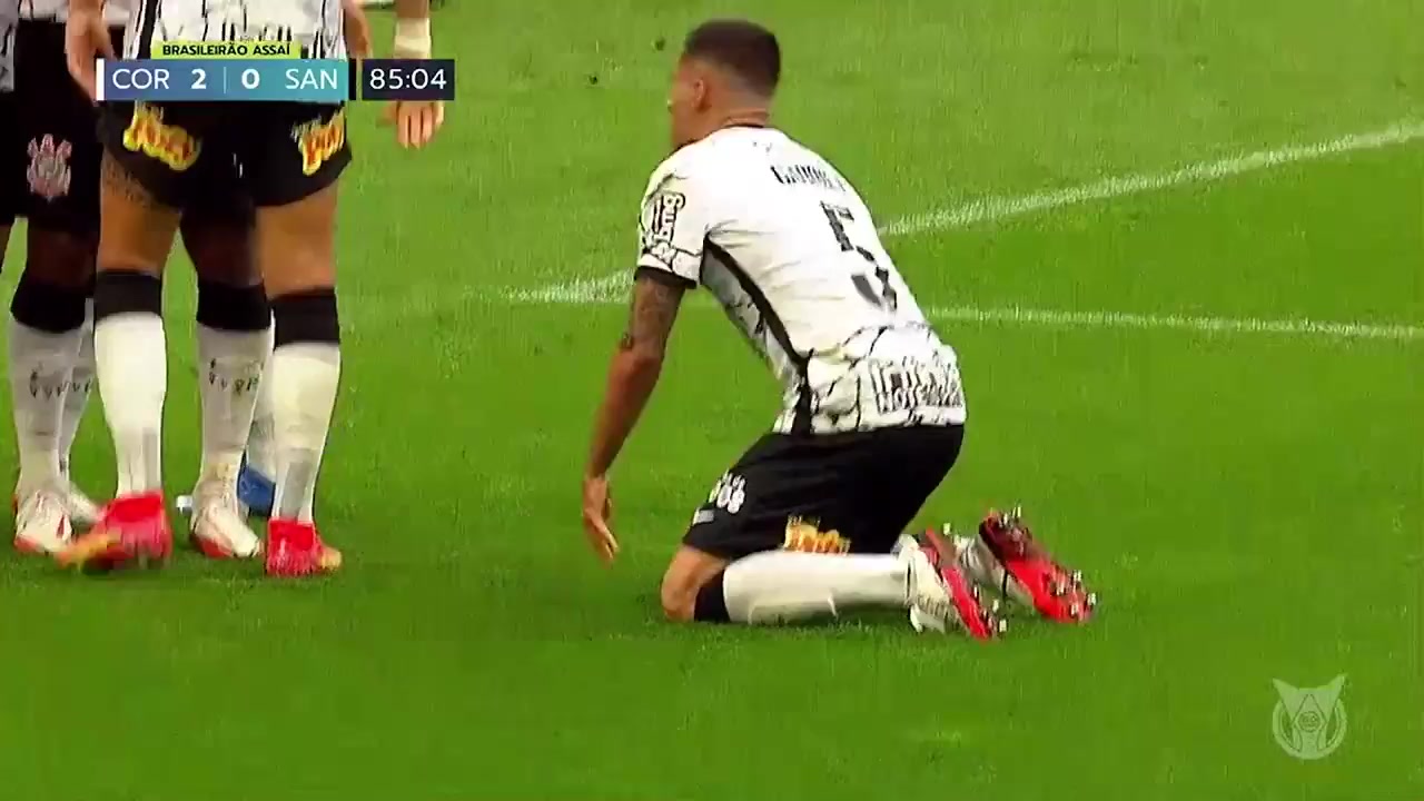 BRA D1 Corinthians Paulista (SP) Vs Santos 85 phút Gabriel Girotto FrancoVào, ghi bàn 2:0