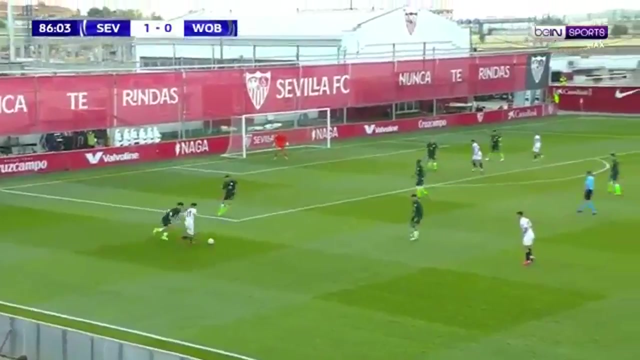 1327 Sevilla U19 Vs VfL Wolfsburg U19 87 skor gol , skor 2:0