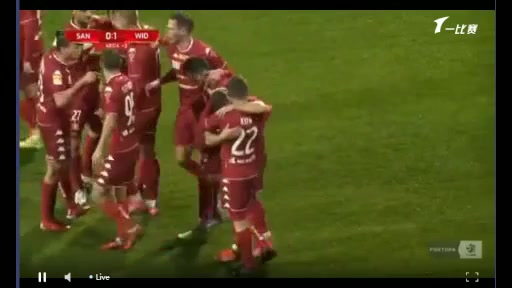 POL D1 Sandecja Nowy Sacz Vs Widzew lodz Kun Goal in 45+ min, Score 0:1