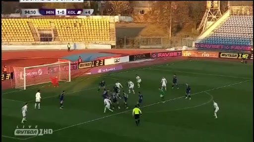 UKR D1 FC Mynai Vs Kolos Kovalyovka  Goal in 95 min, Score 1:1