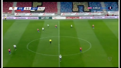 1423 CSA Steaua Bucuresti Vs Universitaea Cluj 71 skor gol , skor 0:1