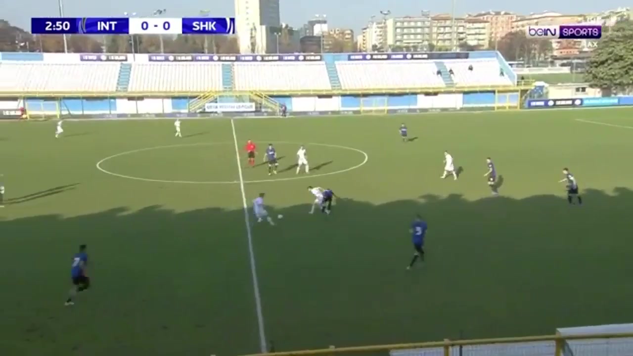 1327 Inter Milan U19 Vs Shakhtar Donetsk U19 4 skor gol Lorenzo Peschetola, skor 1:0