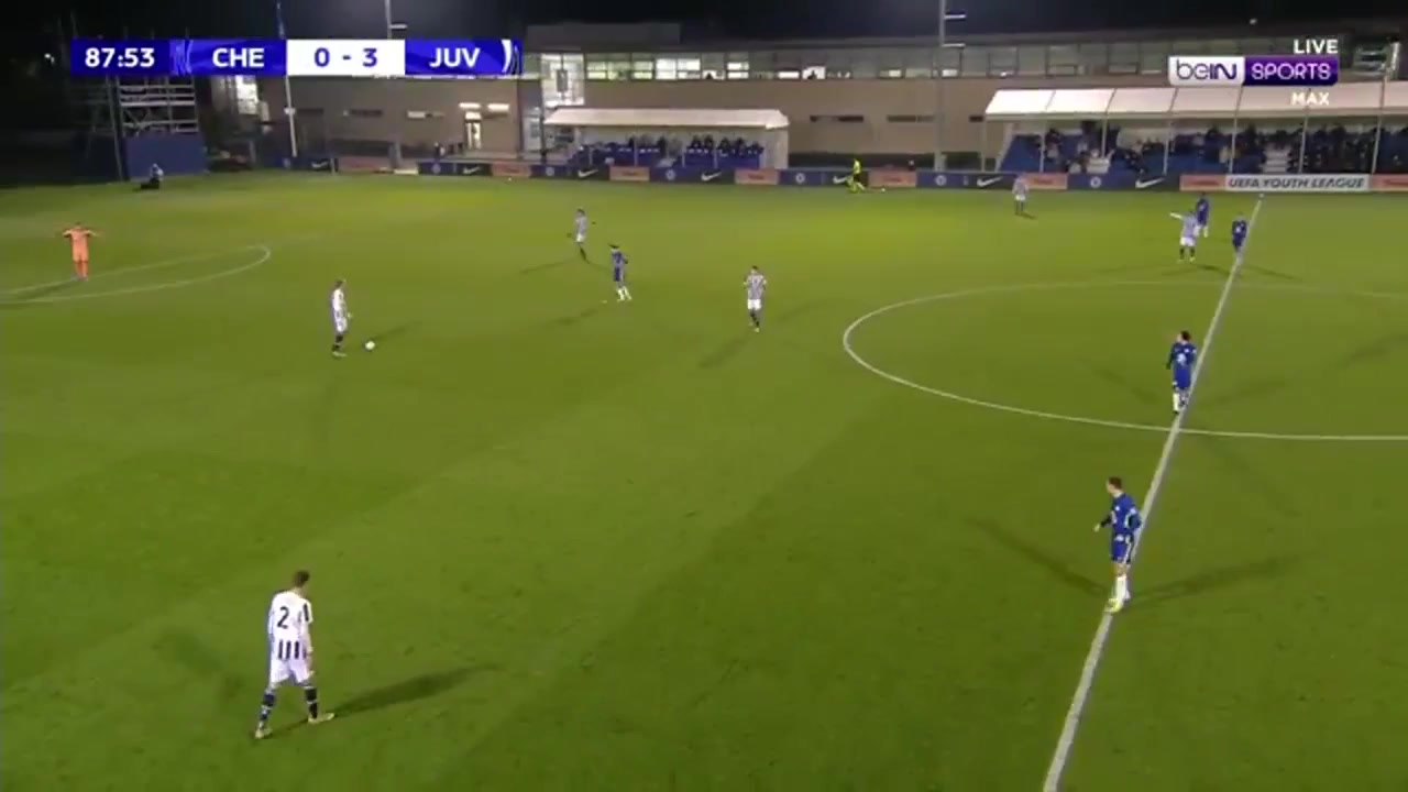 1327 Chelsea FC U19 Vs Juventus U20 89 skor gol , skor 1:3