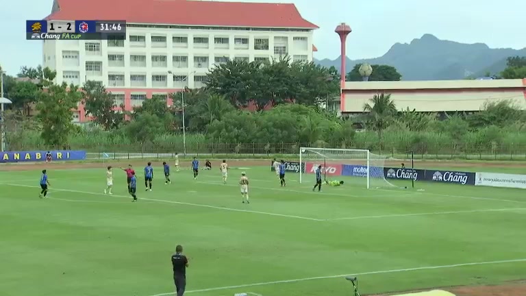 TH FC Singha GB Kanchanaburi Vs Port FC 34 phút Nelson BonillaVào, ghi bàn 1:3