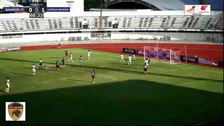 TH FC Bangkok Vs Lamphun Warrior 68 phút Vào, ghi bàn 1:1