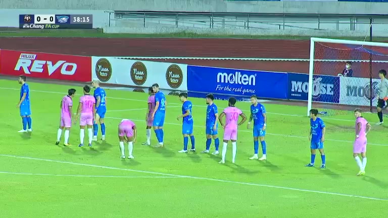 TH FC JL Chiangmai United FC Vs Chonburi Shark FC 38 phút Kritsada KamanVào, ghi bàn 1:0