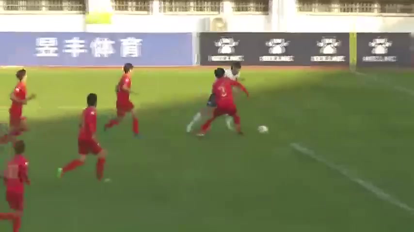 CHA D2 Inner Mongolia Caoshangfei F.C Vs Hebei Zhuoao Guan Haojin Goal in 63 min, Score 0:1