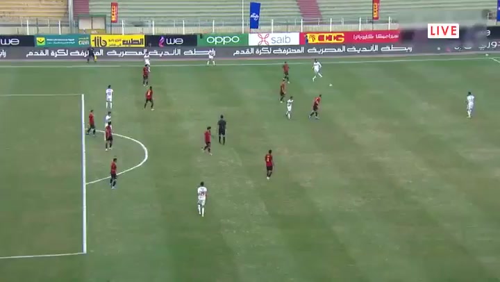 EGY D1 Ceramica Cleopatra FC Vs Zamalek 38 ทำประตู Mostafa Fathi ประตู, ทำคะแนน 0:1