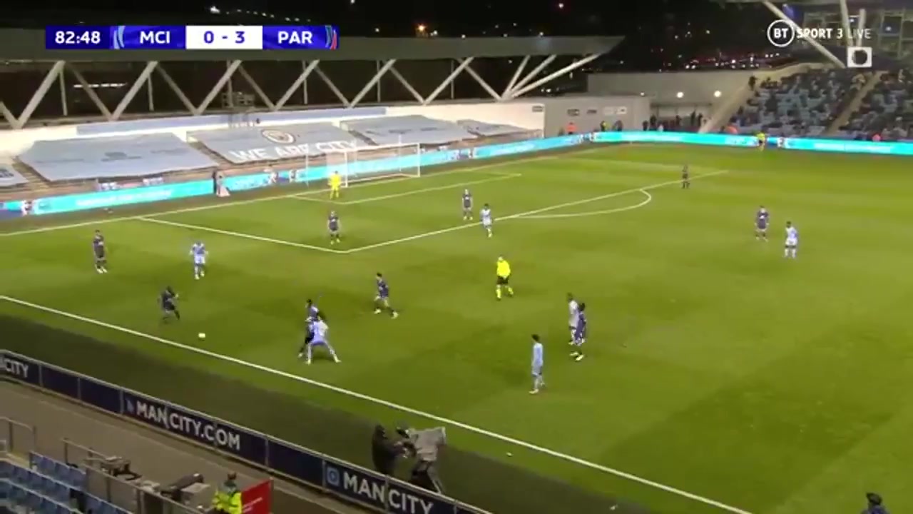 1327 Manchester City U19 Vs Paris Saint Germain U19 84 skor gol , skor 1:3