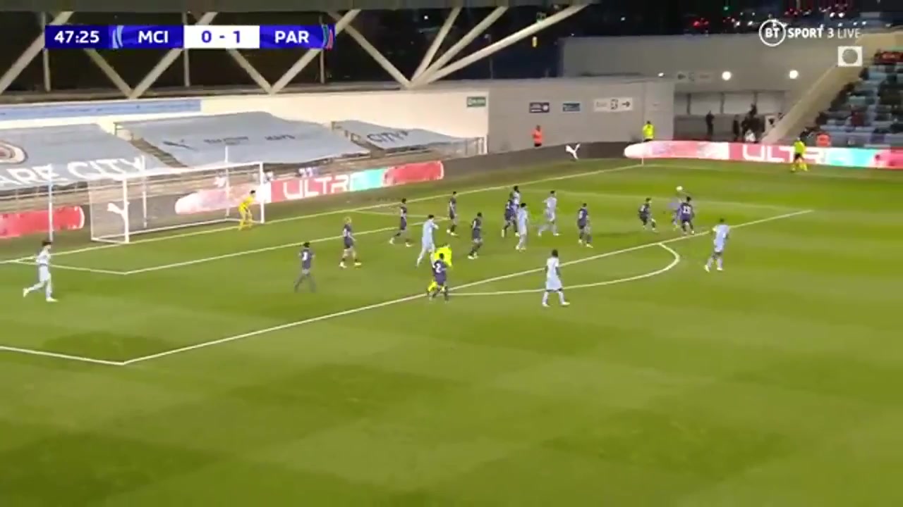 1327 Manchester City U19 Vs Paris Saint Germain U19 49 skor gol , skor 0:2