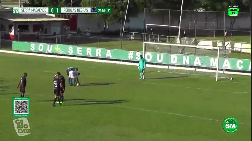 CBF Serra Macaense Vs Perolas Negras  Goal in 70 min, Score 1:1