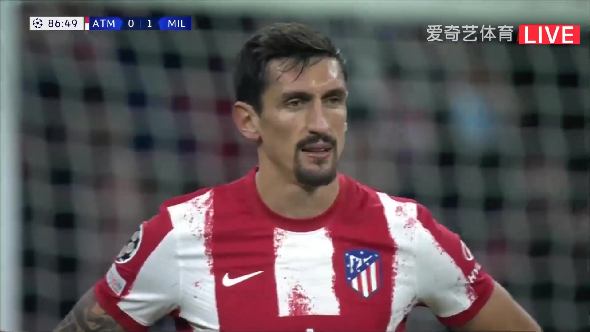 UEFA CL Atletico Madrid Vs AC Milan 86 phút Vào, ghi bàn 0:1