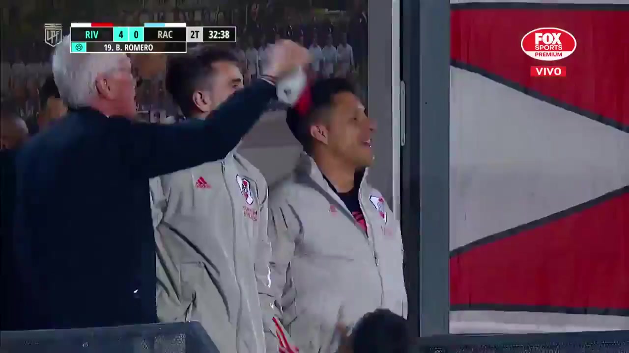 ARG D1 River Plate Vs Racing Club 77 phút Braian Ezequiel RomeroVào, ghi bàn 4:0