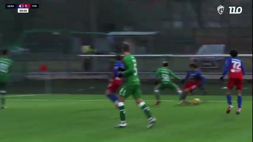 RUS YthC CSKA Moscow  (R) Vs Rubin Kazan (R) 62 phút Vào, ghi bàn 5:1