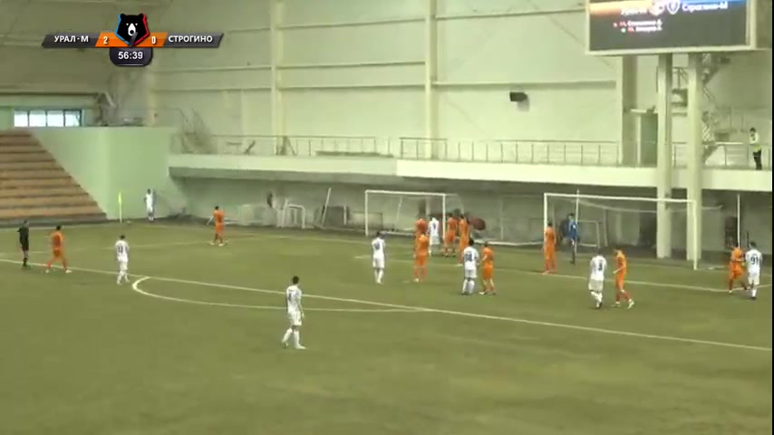 RUS YthC FK Ural Youth Vs Strogino Youth 58 ทำประตู  ประตู, ทำคะแนน 2:1