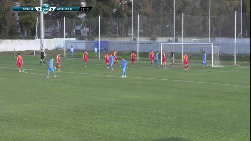 RUS YthC PFC Sochi Youth Vs Arsenal Tula Youth 31 phút Vào, ghi bàn 1:0