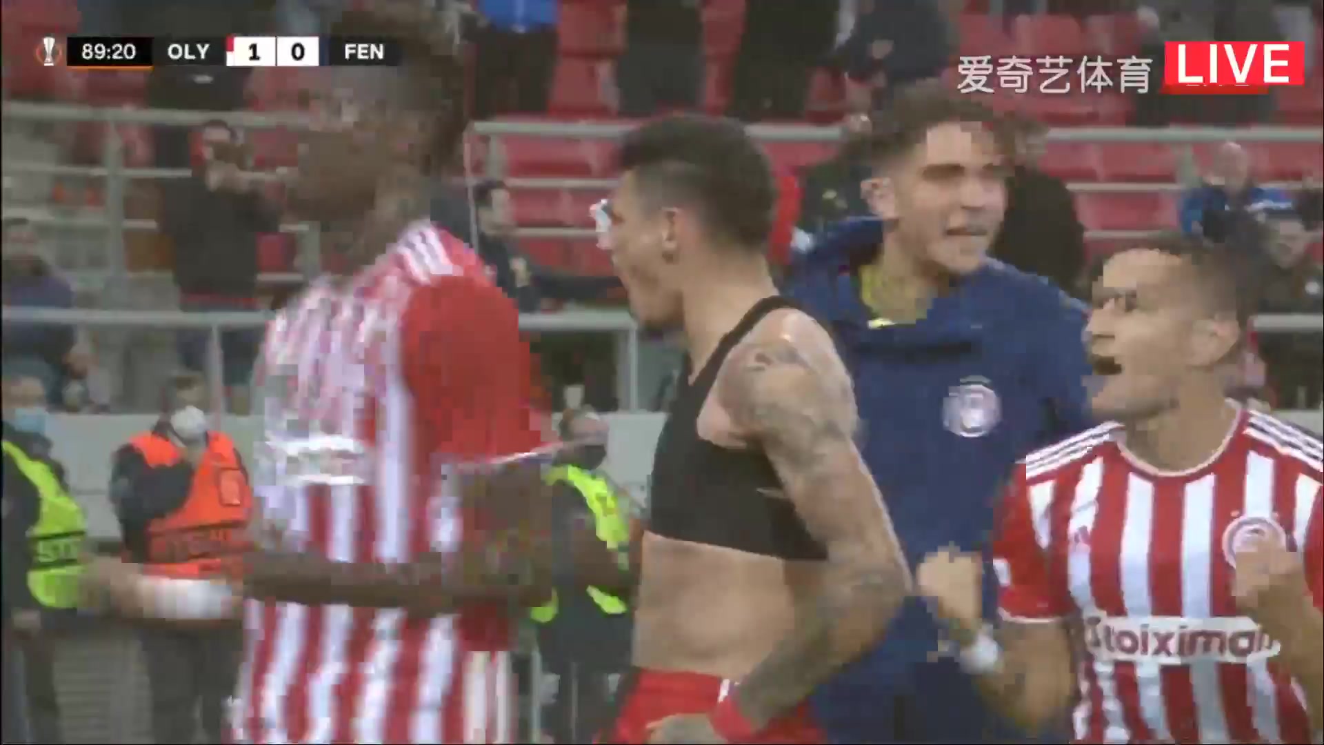 113 Olympiakos Piraeus Vs Fenerbahce 89 skor gol , skor 1:0