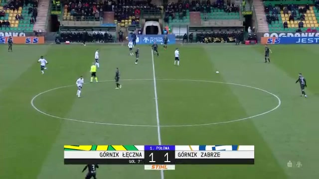 POL PR Gornik Leczna Vs Gornik Zabrze Lukas Podolski Goal in 11 min, Score 1:1