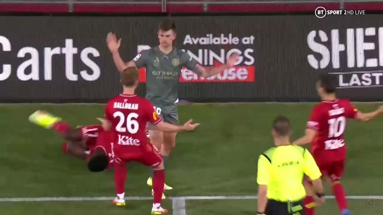 AUS D1 Adelaide United Vs Melbourne City 90 phút Ben HalloranVào, ghi bàn 2:2