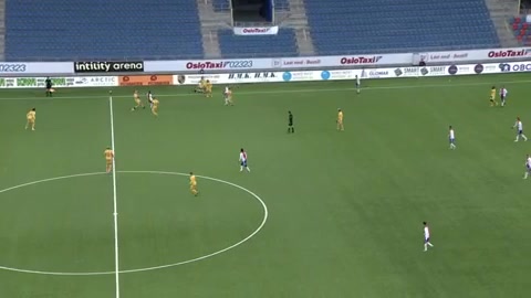 NOR AL KFUM Oslo Vs Jerv Bilal Njie Goal in 17 min, Score 2:0