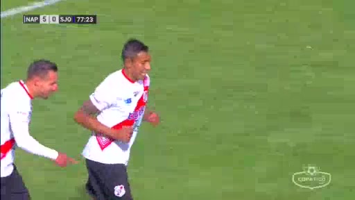 BO L1 Nacional Potosi Vs San Jose Victor Cuellar Goal in 78 min, Score 5:0