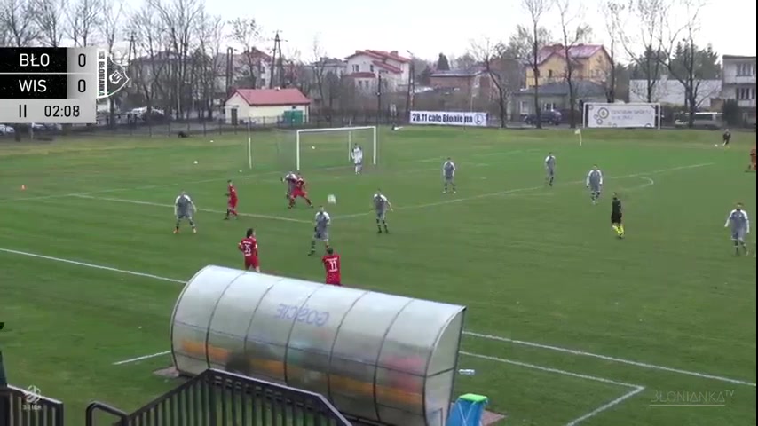 IV liga Blonianka Blonie Vs Wissa Szczuczyn Szymczak M. Goal in 48 min, Score 1:0