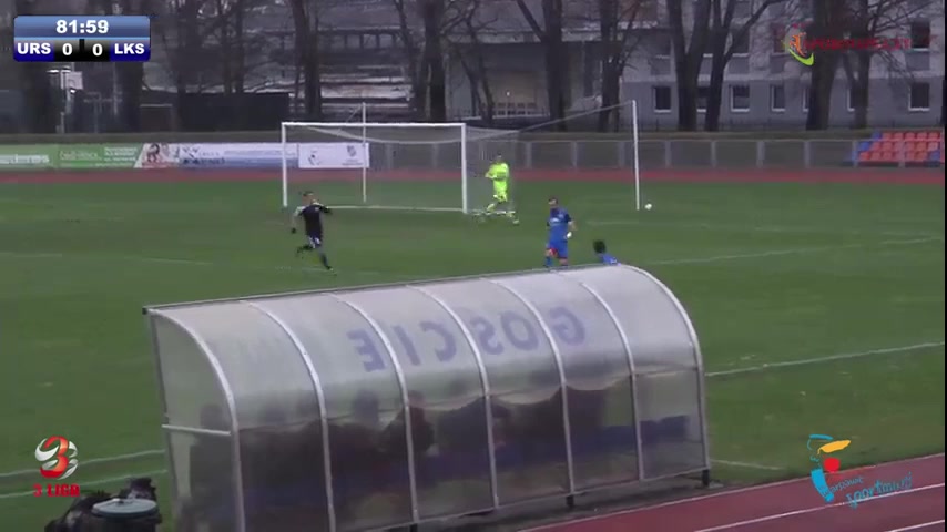 IV liga Ursus Warszawa Vs LKS Lodz II  Goal in 83 min, Score 0:1