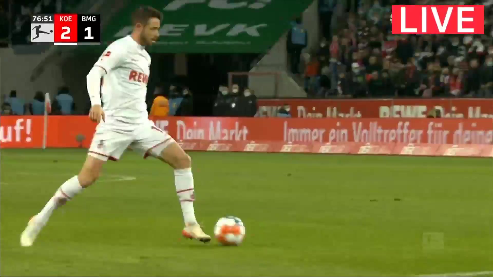 Bundesliga FC Koln Vs Borussia Monchengladbach 76 phút Ondrej DudaVào, ghi bàn 2:1