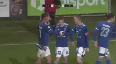 DEN D1 Lyngby Vs Jammerbugt Jorgensen Goal in 64 min, Score 3:0