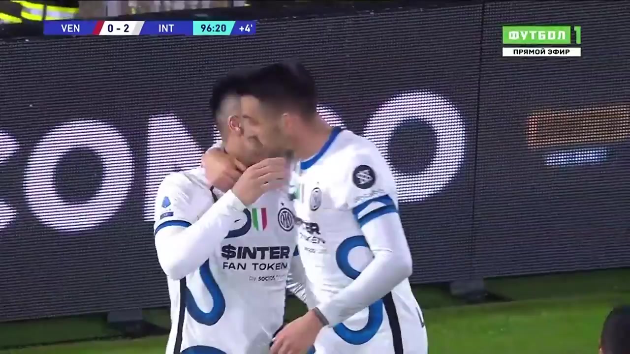 Serie A Venezia Vs Inter Milan 96 phút Vào, ghi bàn 0:2