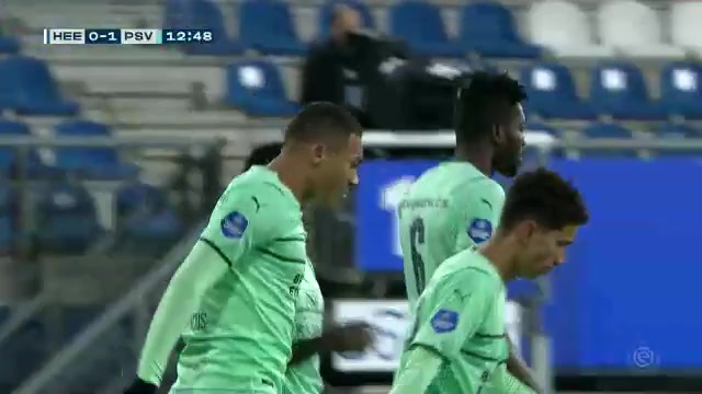 HOL D1 SC Heerenveen Vs PSV Eindhoven Carlos Vinicius Alves Morais Goal in 12 min, Score 0:1