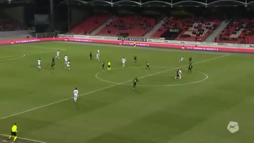 SUI Sl FC Sion Vs St. Gallen Filip Stojilkovic Goal in 38 min, Score 1:1