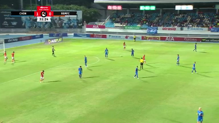 700 Chonburi Shark FC Vs Ratchaburi FC 31 skor gol , skor 1:1