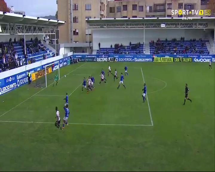 POR D2 Feirense Vs Porto B Joao Marcelo Goal in 87 min, Score 3:1