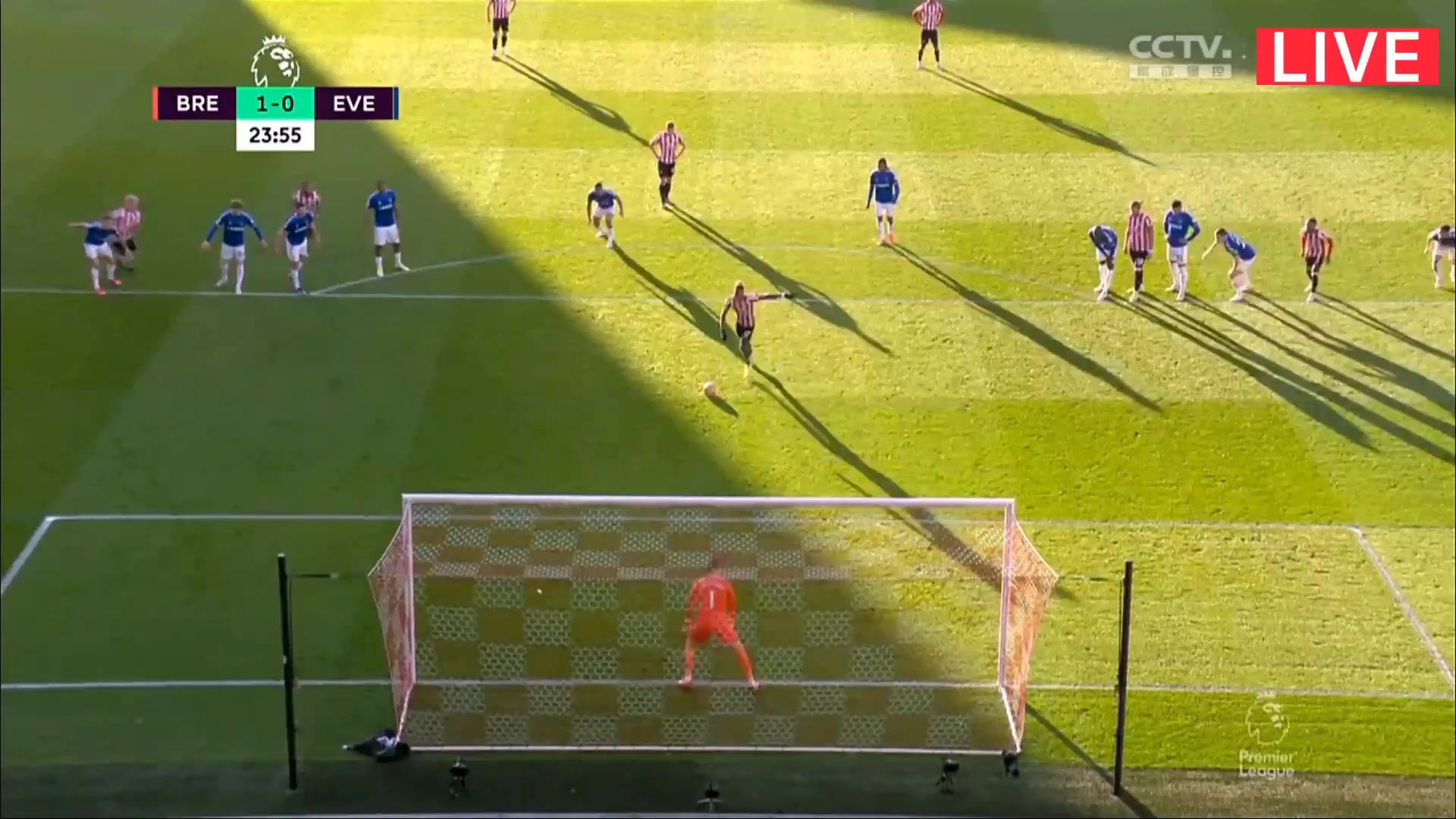 EPL Brentford Vs Everton 23 phút Ivan ToneyVào, ghi bàn 1:0