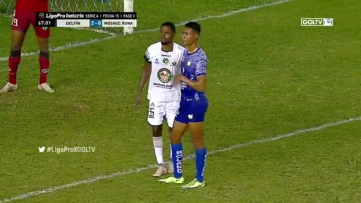 596 Delfin SC Vs Mushuc Runa 68 skor gol Jhon Jairo Cifuentes Vergara, skor 3:0